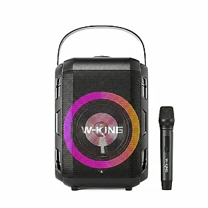רמקול w-king דגם T9s 25w + מיקרופון רמקול w-king דגם T9s 25w + מיקרופון