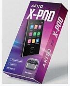 נגן אקיטו דגם X-POD כולל אוזניות בלוטוס נגן אקיטו דגם X-POD כולל אוזניות בלוטוס